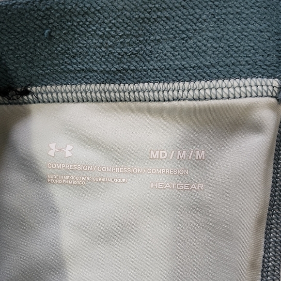 Under Armour Blue Athletic Shorts Performance - Picture 2 of 3